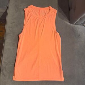Nike yoga tank - small - men's Orange sleeveless workout tank top #gymwear